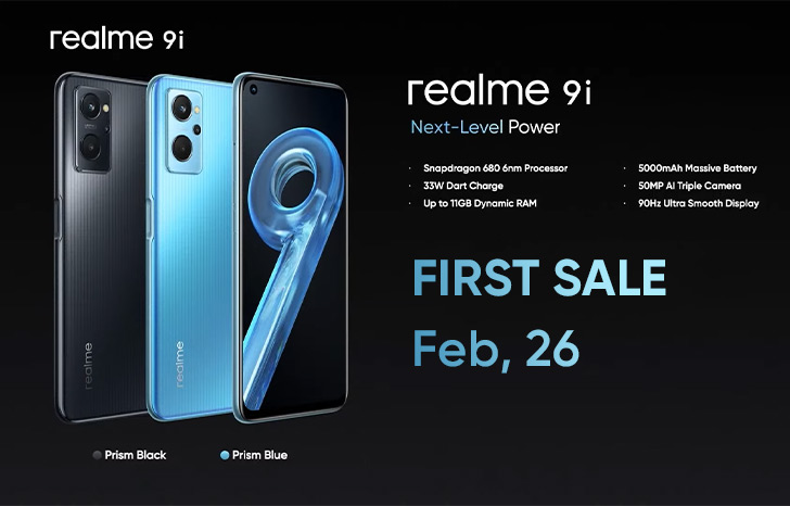 realme 9i (Prism Black, 128 GB) (6 GB RAM) : : Electronics