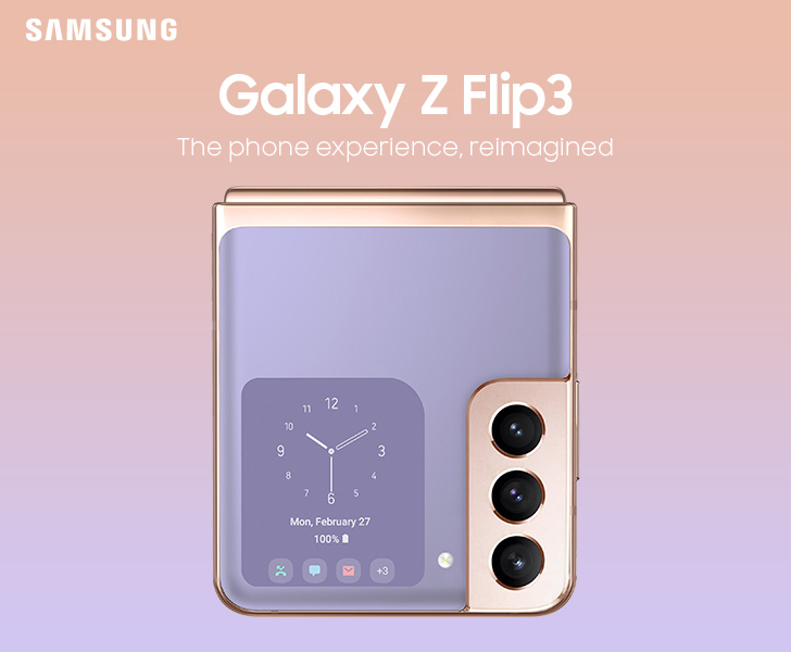 Samsung Galaxy Z Flip 3 spills some colorful secrets in supposed leak of  official promo renders -  News