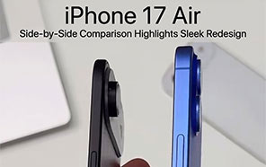 iPhone 17 Air Appears in Leaked Photos Next to iPhone 16 Plus; Have a Look