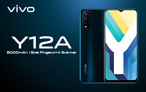 Vivo Y12A Launches Globally with Qualcomm Silicon, 5000 mAh Battery, and Fingerprint Security 