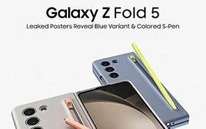 Samsung Galaxy Z Fold 5 Official Protective Cases and Color-Coordinated S-Pens Leak  