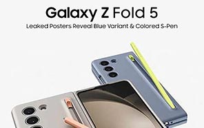 Samsung Galaxy Z Fold 5 Official Protective Cases and Color-Coordinated S-Pens Leak  