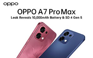 Oppo A7 Pro Max to Become the Brandâ€™s First 10,000mAh Phone, Leak Reports