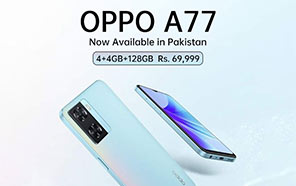 OPPO A77 Goes Official in Pakistan; 90Hz LCD, 50MP Camera, and 33W Fast Charging 