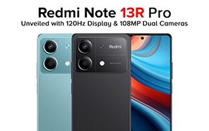 Xiaomi Redmi Note 13R Pro Official Debut; 120Hz OLED, 12GB Memory, 108MP Camera 