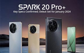  Tecno Spark 20 Pro Plus to Launch in January; Key Specs and Design Teased Officially 