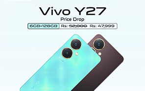  Vivo Y27 (6/128) Price in Pakistan Officially Adjusted; Rs 4,000 Discount on Retail 
