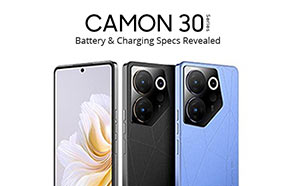 Tecno Camon 30 Series; Battery & Charging Speeds Confirmed Ahead of Official Launch 