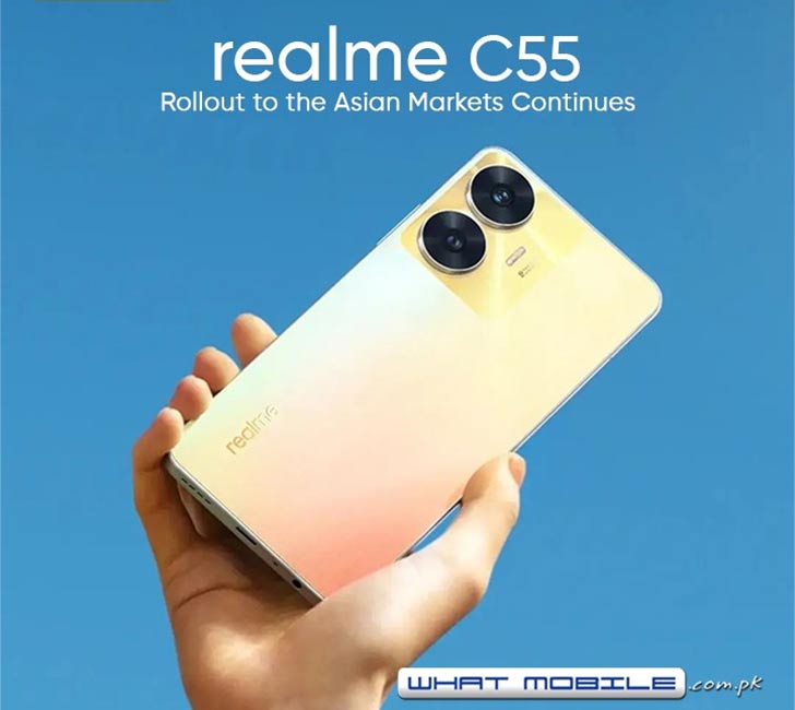 Realme C55 Roll Out Continues in Asia; Spins-off Dynamic Island with 90Hz  RR & Helio G88 SoC - WhatMobile news