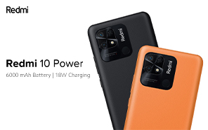 Xiaomi Redmi 10 Power Debuts with a Colossal 6000 mAh Battery & Fast Charging Support 