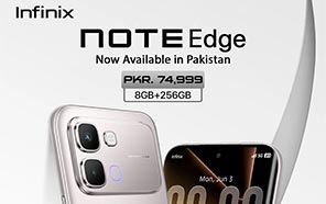Infinix Note Edge Arrives in Pakistan with Thin Design, 6500mAh Cell & Dimensity 7100