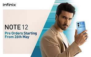 Infinix Note 12 is Launching in Pakistan on May 26; Pre-orders to Follow Soon After