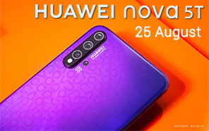 Huawei Nova 5T is all set to be unveiled globally on 25th of August, coming soon to Pakistan 