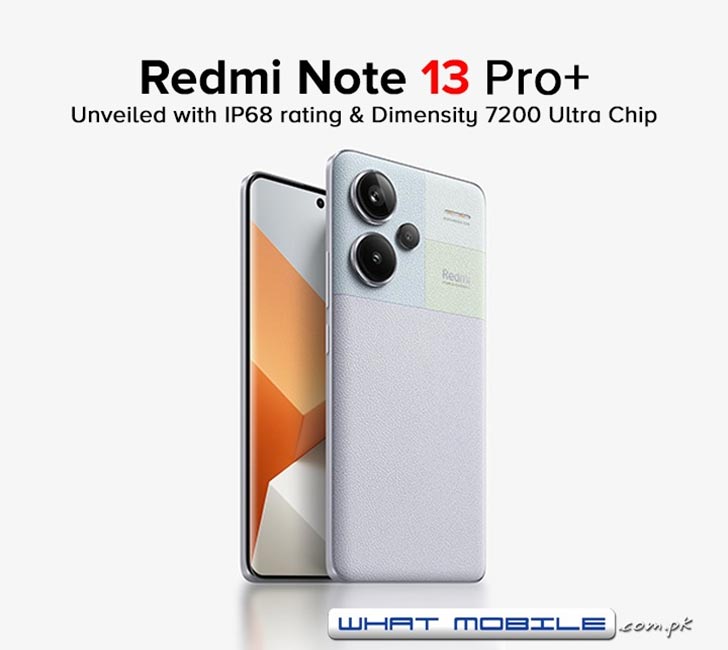 Xiaomi showed Redmi Note 13 Pro+ with a completely new design