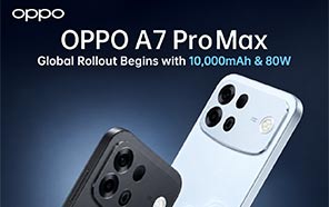 Oppo A7 Pro Max Global Rollout Begins with 10,000mAh Battery, Dual 50MP Camera