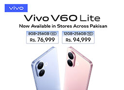 Vivo V60 Lite 4G and 5G Versions Now Available in Stores Across Pakistan