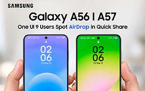 Samsung Galaxy A57 & A56 Now Support AirDrop Sharing with One UI 9.0 Update