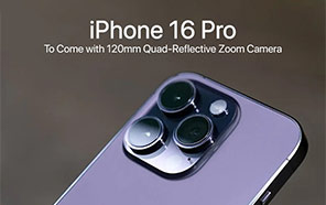 Apple iPhone 16 Pro Might Feature 120mm Zoom Camera; Strong Growth Predicted for 2024  