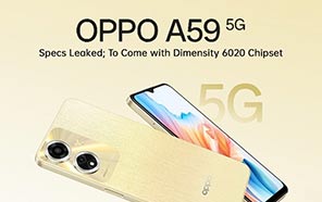 OPPO A59 5G Specifications Leak Online; To Debut with Dimensity 6020 Chipset 