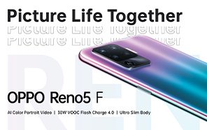 Oppo Reno5 F Unveiled With a Mid-range Price, Mild Redesign, and Trimmed Features 