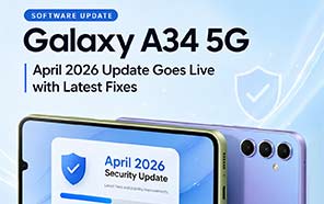 Samsung Galaxy A34 April 2026 Update Goes Live with Latest Security Fixes