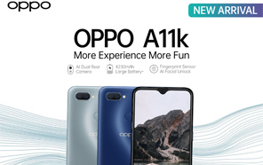 Oppo A11k Goes Official Featuring a Dual Camera; Might Arrive in Pakistan Soon 