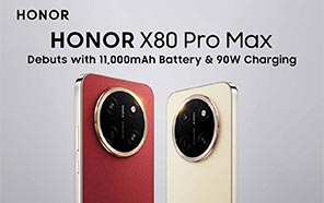 Honor X80 Pro Max Debuts with Worldâ€™s First Snapdragon 6 Gen 5 & 10,000 nits Display