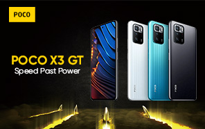 POCO X3 GT Design and Key Specs Confirmed Ahead of Launch; Dimensity 1100 5G SoC and 67W Turbo charging 