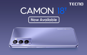 Tecno Camon 18T is Now Available in Pakistan Ahead Of the Official November 29 Launch 