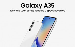 Samsung Galaxy A35 Joins the Leak Spree; Renders, Specs, and Measurements Revealed 