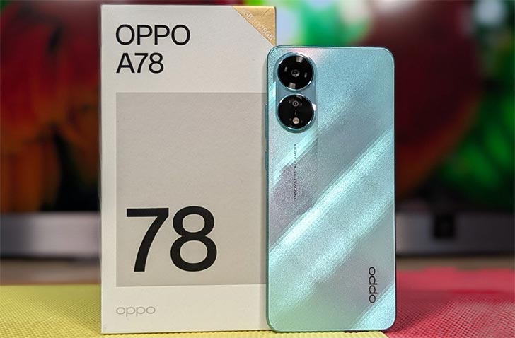 OPPO A78 4G 6.43 HD+ 128GB 8GB Green