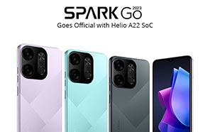 Tecno Spark Go 2023 Unveiled with Helio A22 SoC, Pleasing Design, and 5000mAh Battery 