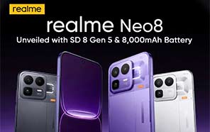 Realme Neo 8 Launches with Bold Design, 8000mAh Battery, Snapdragon 8 Gen 5