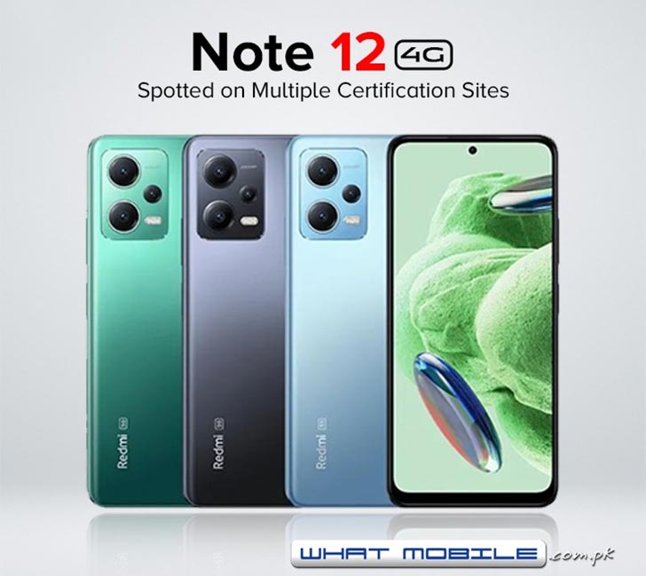Xiaomi Redmi Note 12 4G Bags Multiple Certifications; Confirms the Nearing  Global Launch - WhatMobile news
