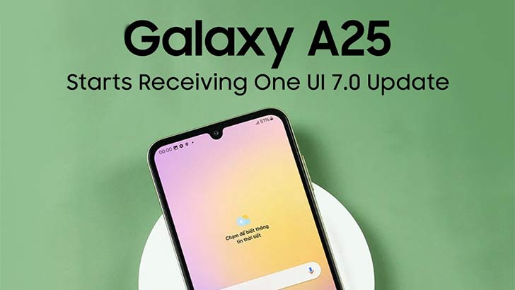 Samsung Galaxy A25 Update