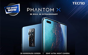 Tecno Phantom X Formally Announced; Premium 3D Borderless Display, Versatile Camera, and Fast Charging 