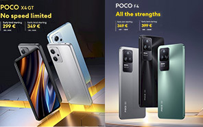 Xiaomi POCO F4 and POCO X4 GT Unveiled with Flagship Chipsets and 64MP Cameras