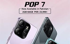 Tecno Pop 7 Marches into Pakistan; Now Available at Meager Price with Awesome Specs 