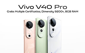 Vivo V40 Pro Appears on Geekbench and Bluetooth SIG; Dimensity 9200 Plus, 8GB RAM 