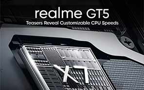 Realme GT5 Launch Underway; Teaser Reveal Customizable CPU Speeds and 24GB RAM