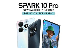 Tecno Spark 10 Pro Begins Retail in Pakistan; Apex 90Hz Display, Helio G88, & 50MP Shooter