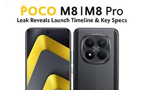 Poco M8 and Poco M8 Pro Spotted in Leak with Launch Window and Core Specs