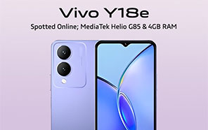 Vivo Y18e Emerges on Google Play Console with MediaTek Helio G85 & 4GB RAM 