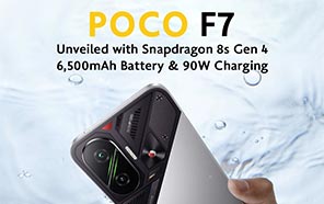 Xiaomi Poco F7 Finally Debuts with Snapdragon 8s Gen 4 and 6,500mAh Battery 
