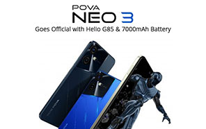 Tecno Pova Neo 3 Launched with Enticing Feature Set; Helio G85 & 7000mAh Battery 