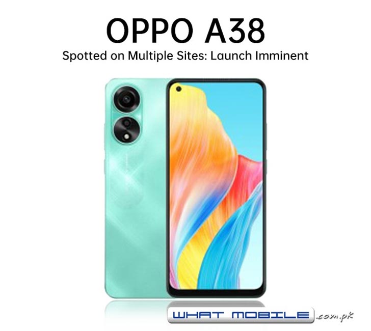 Oppo A38 on GCF's Certification Platform; Global Launch on the