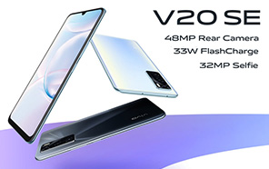 Vivo V20 SE Goes Official With an AMOLED Display, a 32MP Selfie Camera, and 33W Fast Charging 