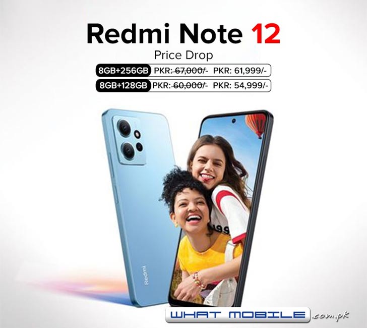 Xiaomi Redmi Note 12 Price Drop Alert; 128/256GB Variants Discounted by PKR  5,000 - WhatMobile news