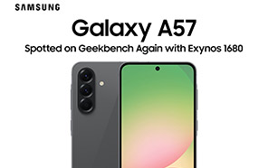 Samsung Galaxy A57 Spotted on Geekbench Again with Exynos 1680 and 12GB Memory 