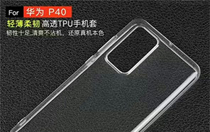Huawei P40 Protective Case Images Tip Familiar Design With Rectangular Camera Module 